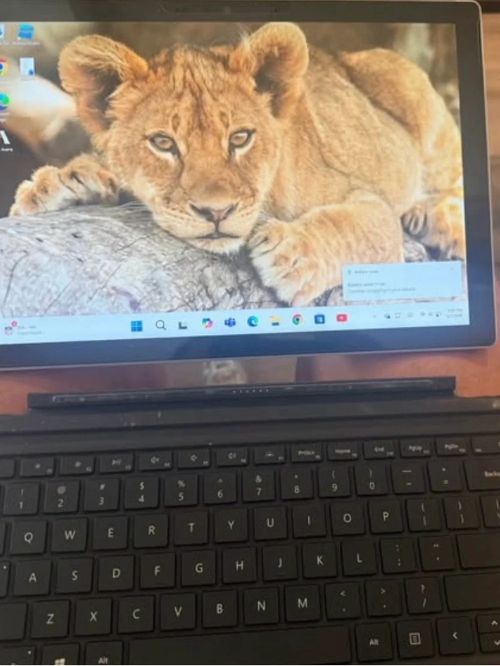 Microsoft Surface pro 7 Tablet in Silver